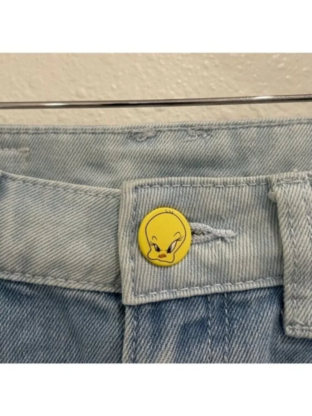 New Justice Looney Tunes Barrel Jeans Cargo Color Block Boho
